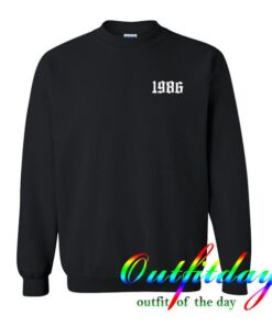 1986 sweatshirt