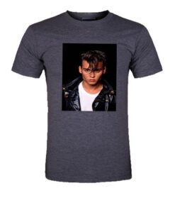 Young Johnny Depp T Shirt