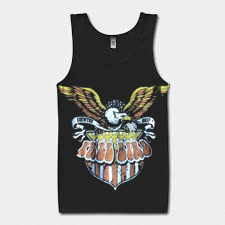 Country Deep vintage Free Bird tank top