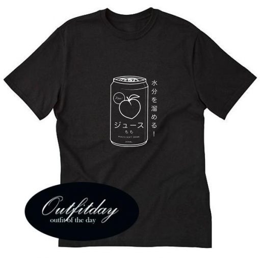 Japanese Peach Soft Drink T-Shirt