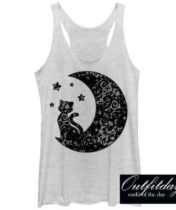 The Cat in the Moon Tank Top