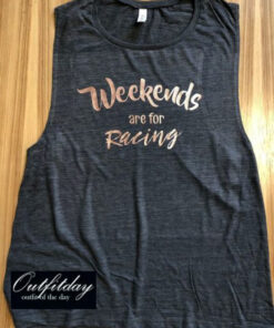 Weekends Are For Racing Tank Top