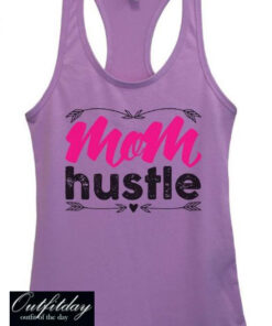 Women Mom Hustle Tank Top