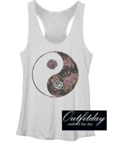 Yin Yang Roses Tank Top