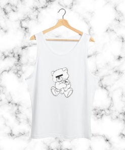 Undercover White Bear Tank Top