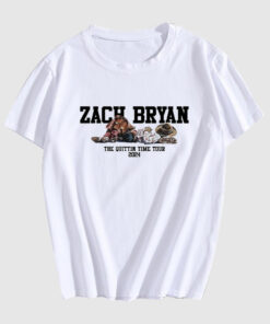 Zach Bryan 2024 Cowboy The Quittin Time Tour T-Shirt